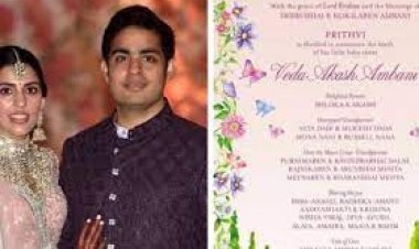 Akash Ambani and Shloka named their daughter 'Veda'