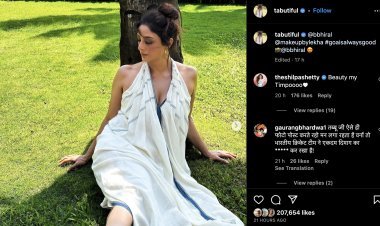 Seeing Tabu in a sizzling look on the beach, the eyes of the fans were torn, Shilpa could not stop herself from commenting