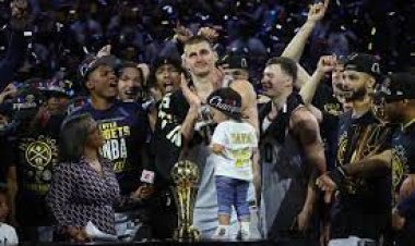 Denver Nuggets created history by winning the NBA league title: first-time champions