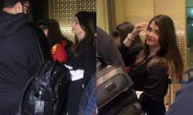 Aishwarya went on vacation with daughter and Abhishek: Fans praised her hairstyle