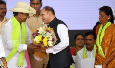 CM Shri K Chandrashekar Rao, visits BTR Greens – MAK Projects, as part of Haritha Haram success celebrations!