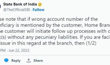If money has been transferred to the wrong account, do not take tension, SBI told the way to return the money