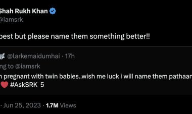 Shah Rukh Khan: Pregnant fan wants to name her twins 'Pathaan-Jawan', SRK gives funny answer