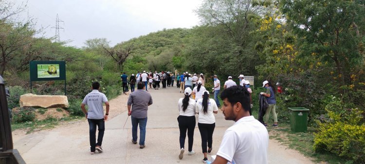 Special cleaning campaign started in Nahargarh Biological Park: Ranger Nitin Sharma said - Do not use plastic in the park