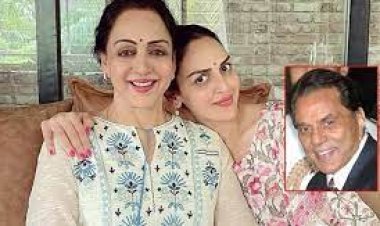Hema Malini-Esha Deol made shocking revelations about Dharmendra, said- only suit is allowed at home