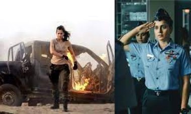 Kangana Ranaut trolled for calling Tejas the first Indian aerial action film, accused of competing with Hrithik