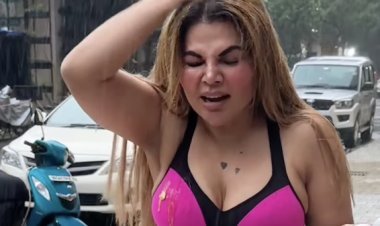 In the desire of the groom, Rakhi publicly did such an act with herself, seeing this you will also hold your head