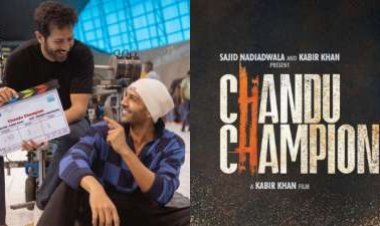 After the story of Satyaprem, Kartik Aaryan started shooting for Chandu Champion, shared photo from the set