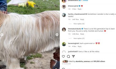 After Amarnath Yatra, Sara Ali Khan prayed in Dargah, enjoyed tea in Kashmir's tent