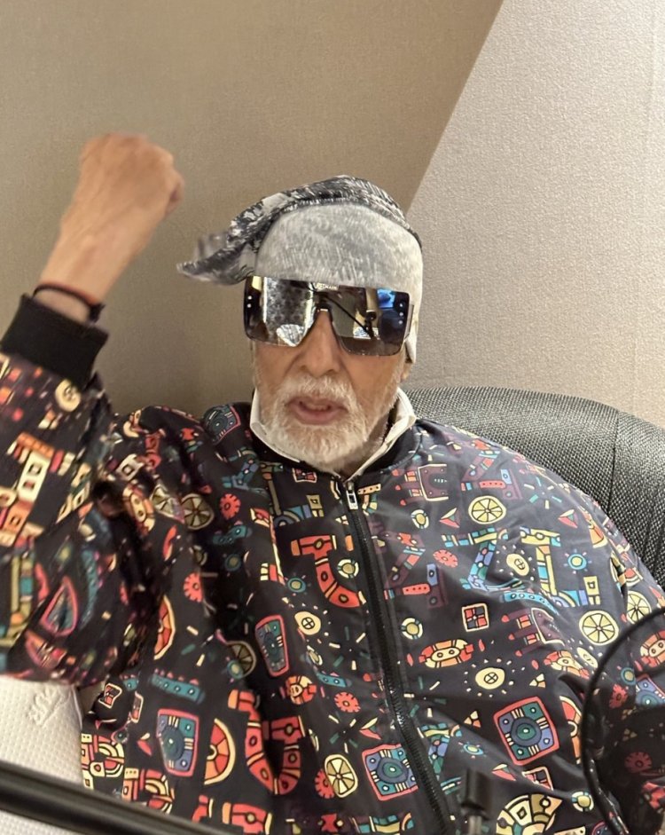 Amitabh Bachchan's poetic style, 'Project K' actor shared a cool photo and wrote such a funny caption