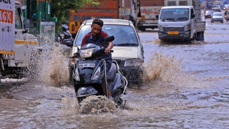 Rainfall from the sky in Jaipur, waterlogging in many places; people's lives messed up