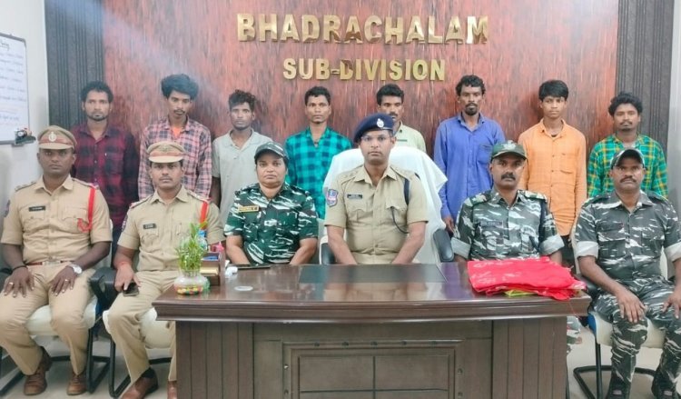 8 Maoist militia members arrested in Telangana, working for CPI (Maoist) party