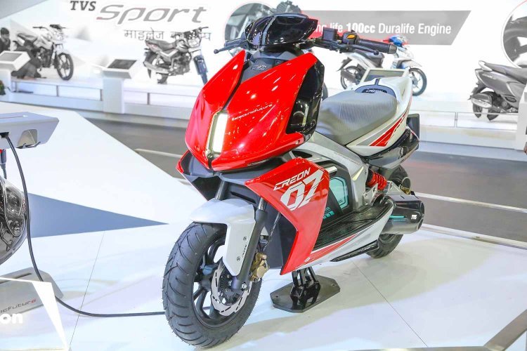 TVS Motor will present Creon-based electric scooter on August 23, glimpse seen in new teaser