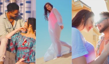 Giorgia Andriani and Millind Gaba's Electrifying Chemistry Ignites 'Wapas Na Aayenge' Music Video