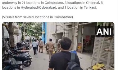 NIA starts search operation in many cities in Tamil Nadu, case related to 2022 car bomb blast