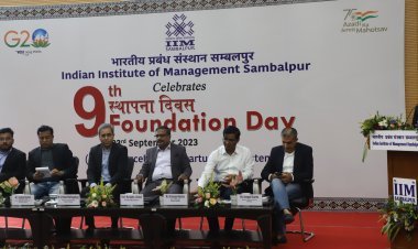 IIM Sambalpur Receives $2 Million Funding for Incubation Center on Ninth Foundation Day