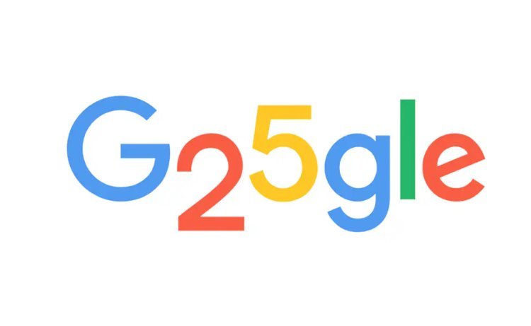 Google Celebrates 25 Years of Innovation with Special 'G25gle' Doodle