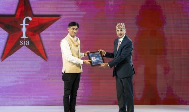 Buddhi Prasad Acharya Receives FSIA Award for Best Telecom Expert in Nepal