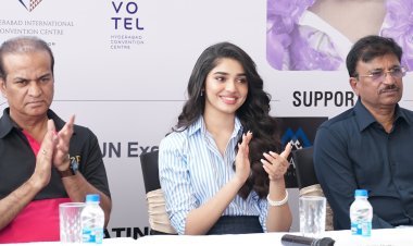 Tollywood Star Krithi Shetty Tees Off Cybercity Cancer Crusaders Golf Championship at HGA