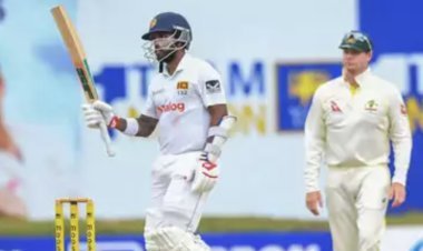 Sri Lanka's third wicket fell, Kusal Mendis became Zampa's victim