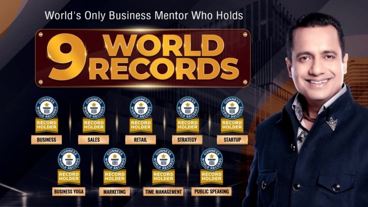 Dr. Vivek Bindra: The Indian Trailblazer with Nine Guinness World Records