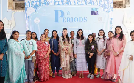 Princess Gauravi Kumari Empowers Grassroots Changemakers through 'P से Periods' Initiative