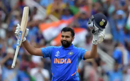 IND vs ENG: Captain Rohit Sharma made noise with the bat in Lucknow, Finch-McCullum's big record broken