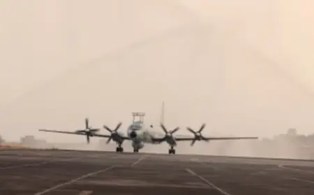 Indian Navy: Naval aircraft IL-38 Sea Dragon bid farewell, said goodbye after 46 years of service