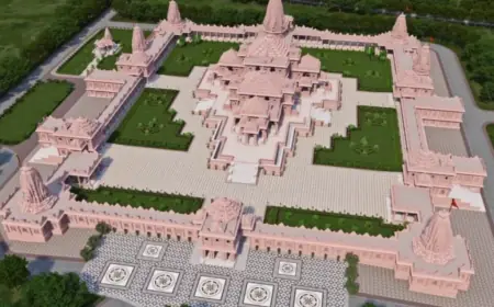 An 8-foot-tall gold-plated throne at the Ayodhya Temple will house the idol of Ram Lalla