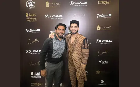 Abhijet Raajput and Shiv Thakare: A Fashionable Encounter at Nasik’s Fashion Chronicles Week