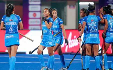 Women Asian Champions Trophy 2023: India's fifth win, created history by defeating Korea 5-0