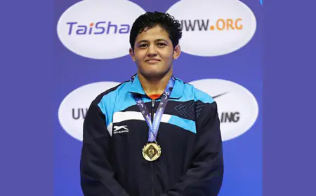 Reetika Hooda Becomes India's First U-23 Woman Wrestling World Champion