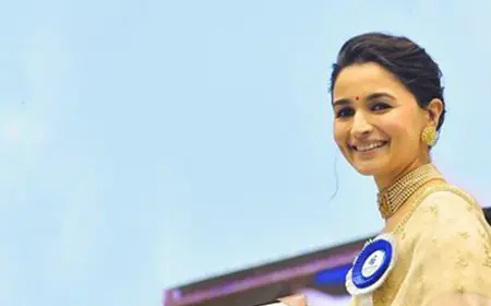 Alia Bhatt's Sustainable Fashion Statement at the National Film Awards