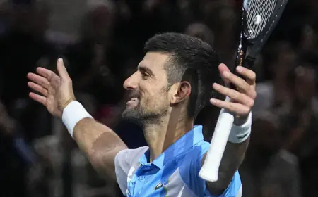 Paris Masters 2023: Djokovic defeated Rublev and entered the final of Paris Masters