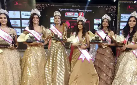 Fashion Extravaganza at Elite Miss Rajasthan 2023: Pihu Chaudhary Takes the Crown