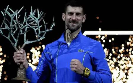 Paris Masters 2023: Novak Djokovic created history by defeating Dimitrov, won 40th Masters 1000 title