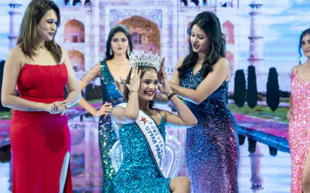 Tanishka Dixit Shines as Miss Uttar Pradesh 2023: A Radiant Star from Hardoi