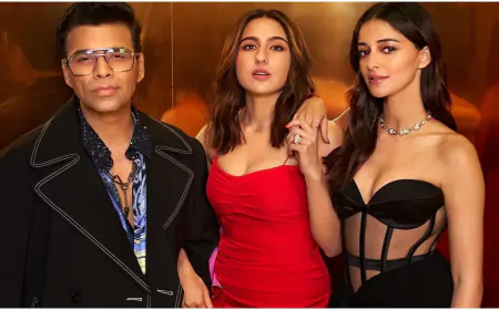 What does Orry do? is a question asked by Sara Ali Khan and Ananya Panday in Koffee with Karan Season 8