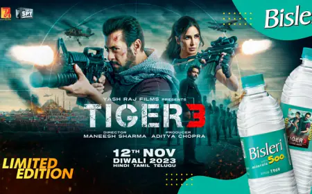 Bisleri Elevates its Brand Love Story Nationwide with Tiger 3