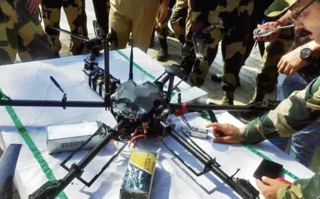 BSF shot down 69 Pakistani drones, know what the connection with China