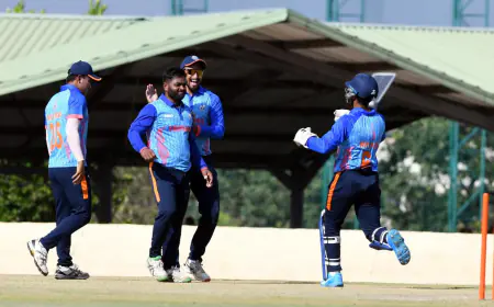 Big upset in Vijay Hazare Trophy, defending champion Saurashtra defeated by 18-year-old young bowler; Tripura created history