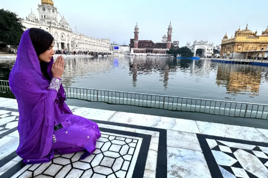 A Divine Celebration: Raashii Khanna's Birthday Blessings at Golden Temple