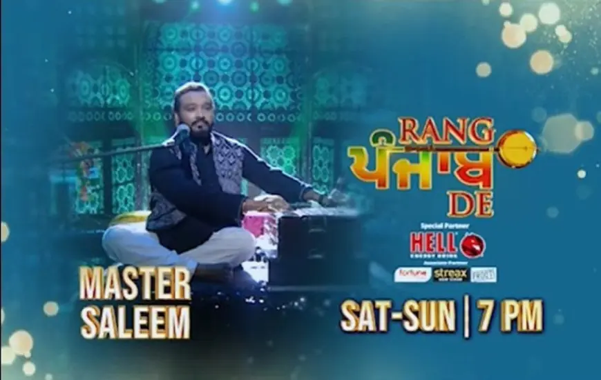 Master Saleem's Soulful Performance to Grace 'Rang Punjab De' on Zee Punjabi This Saturday
