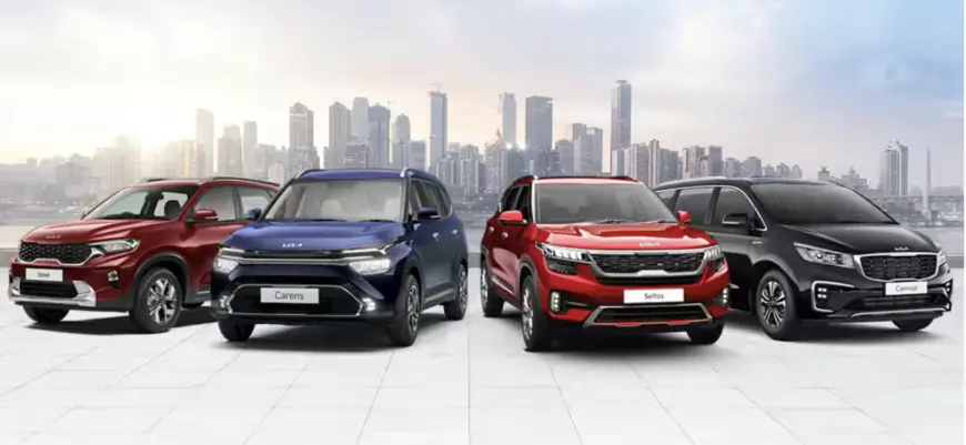 KIA vehicles were sold well last month, annual growth of 4.41 percent