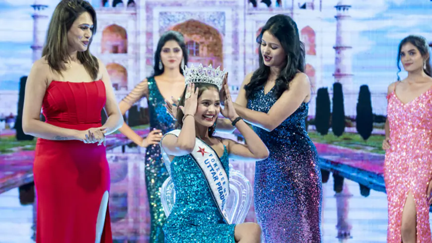 Tanishka Dixit Shines as Miss Uttar Pradesh 2023: A Radiant Star from Hardoi