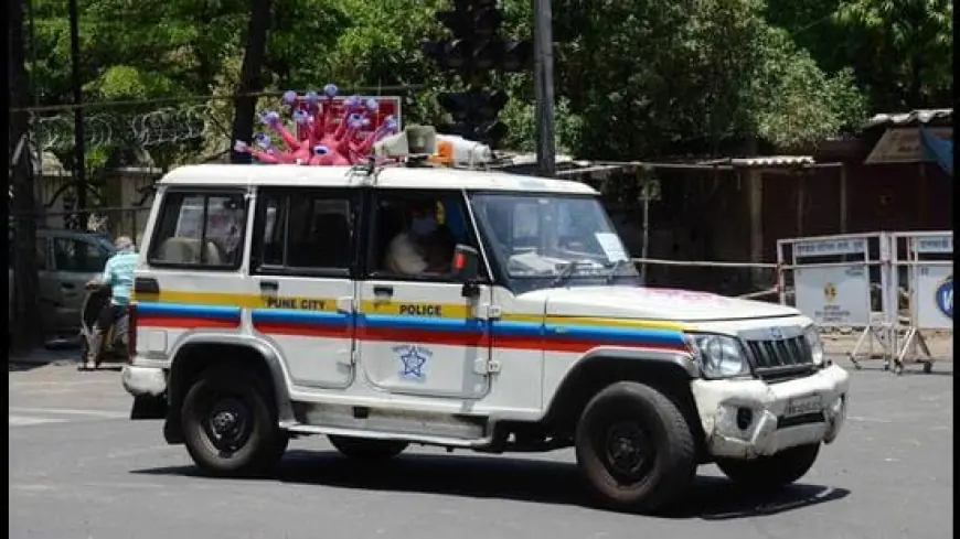 There was mourning on the occasion of Diwali, police jeep crushed 4 people