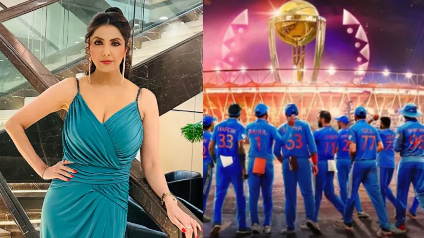 Actress Jyoti Saxena Radiates Excitement as India Secures Spot in ICC World Cup 2023 Final