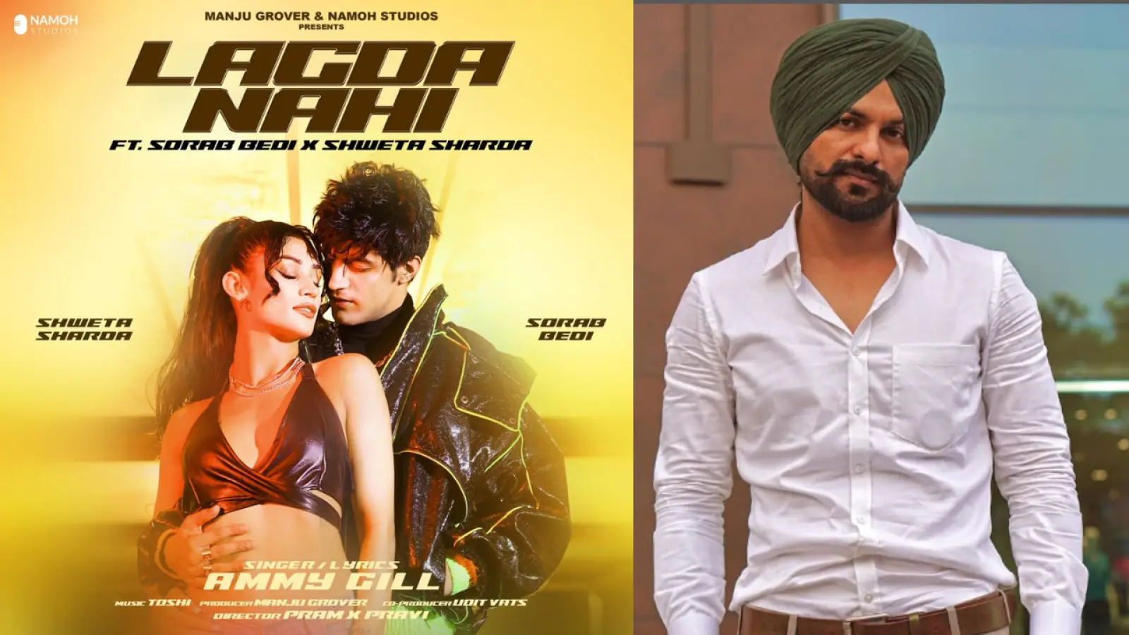 TV Star Sorab Bedi Unveils Poster for Debut Music Video 'Lagda Nahi'