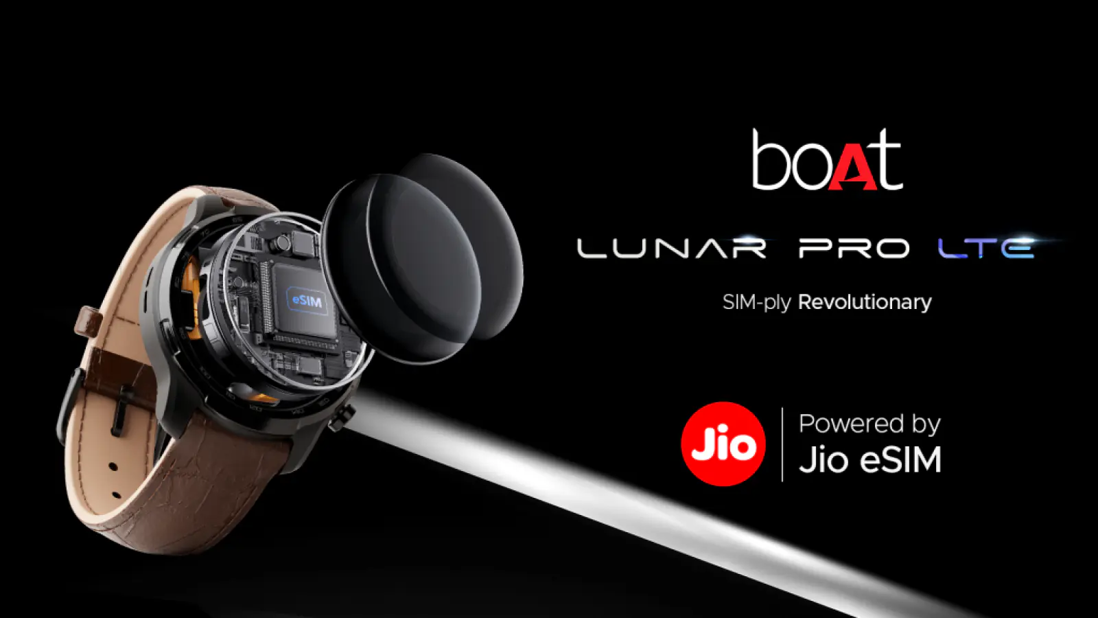 boAt Lunar Pro LTE smartwatch launched in India with Jio eSIM support, know price and features