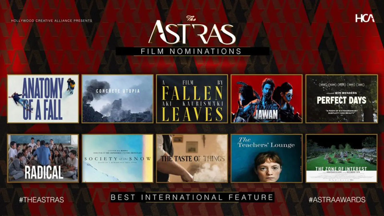 Global Recognition: Atlee's 'Jawan' Nominated for Best Feature at ASTRA Awards Alongside International Gems